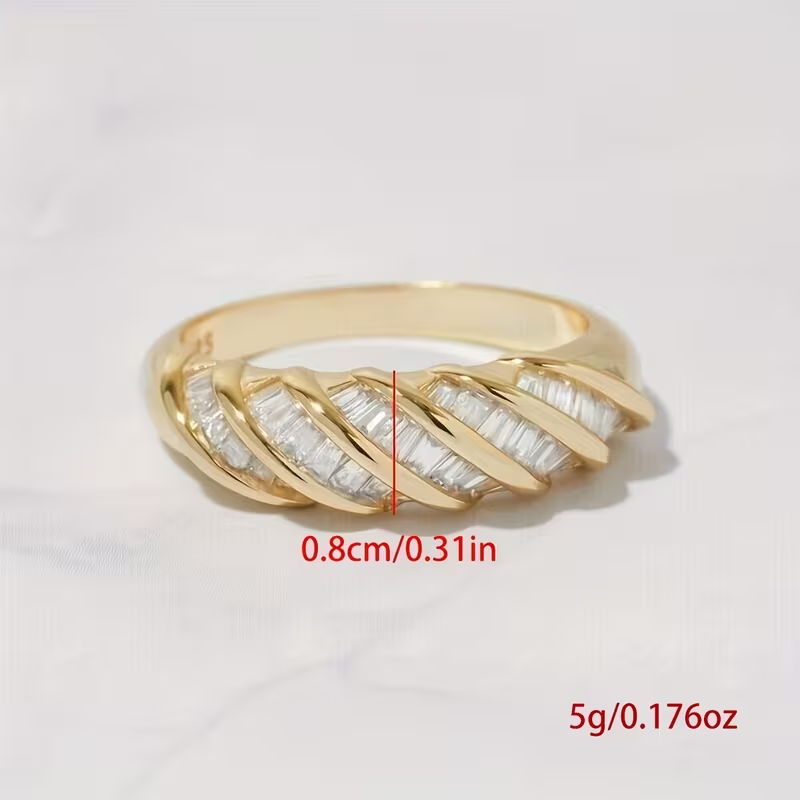 Romantic Gold Ring for Special Moments