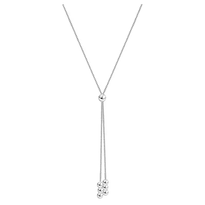 Romantic Silver Necklace for Special Moments