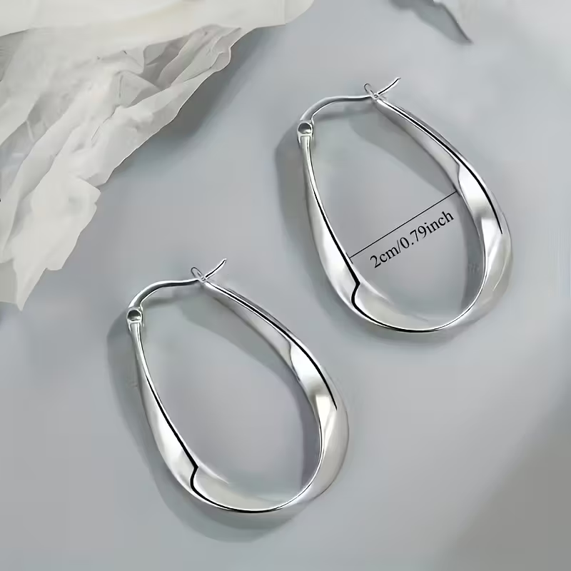 Delicate Artisan Silver Earring