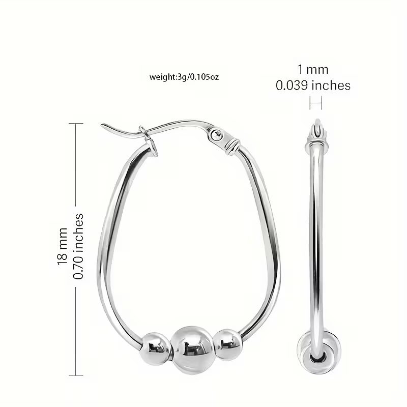 Stunning Silver Earring for Daily Wear