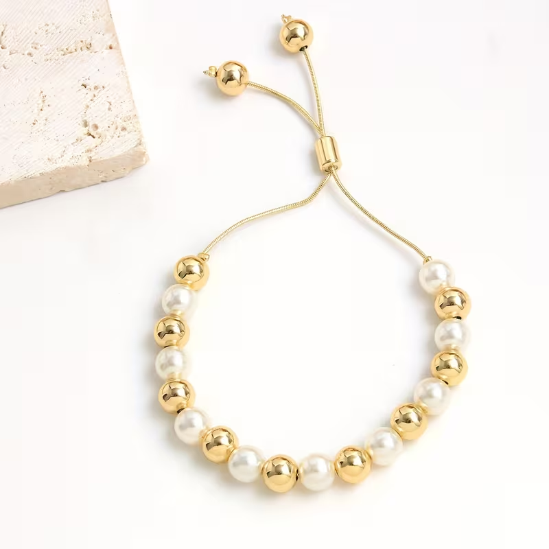 Delicate Artisan Gold Bracelet