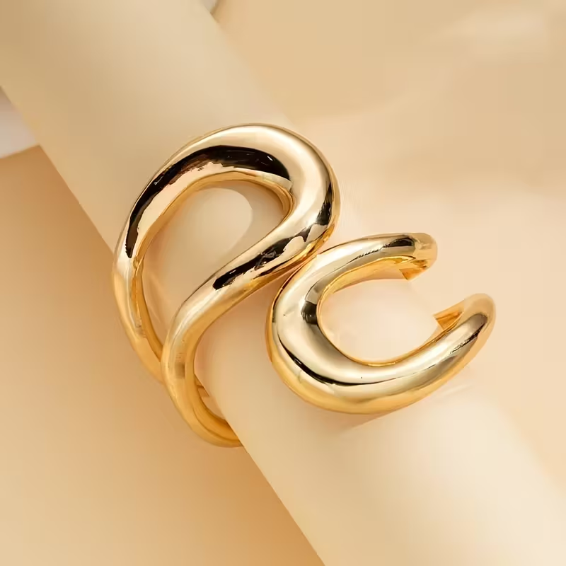 Vintage Handmade Gold Bracelet