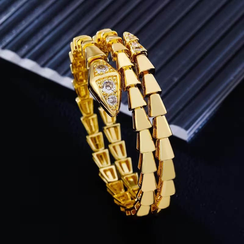 Vintage Handmade Gold Bracelet