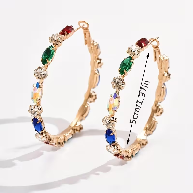 Delicate Artisan Gold Earring