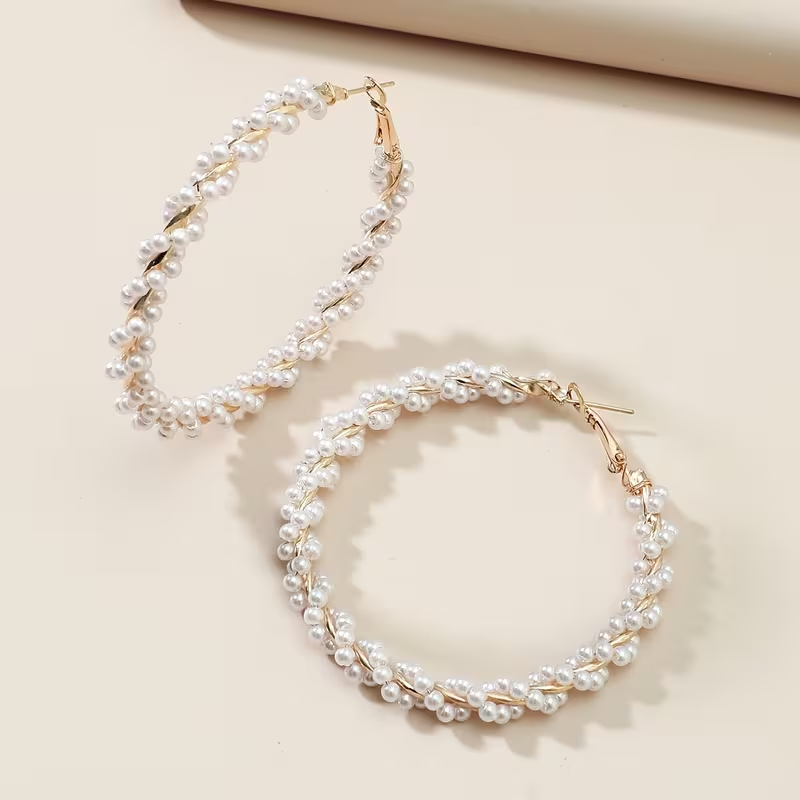 Vintage Handmade Pearl Earring