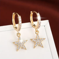 Elegant Bright Star Earrings