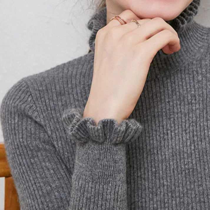 JO | Cashmere turtleneck sweater