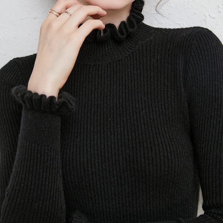 JO | Cashmere turtleneck sweater