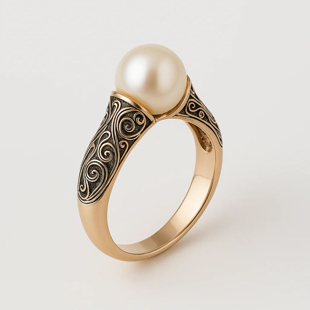 Classic Gold Ring with Timeless Appeal