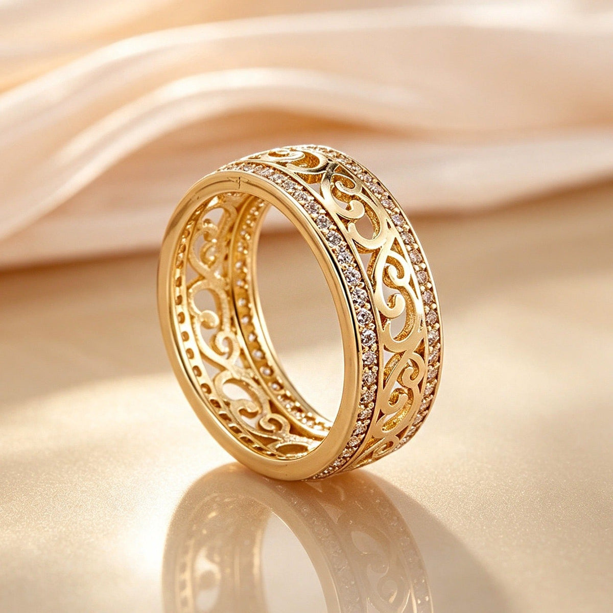Beautiful Gold Ring with Unique Style
