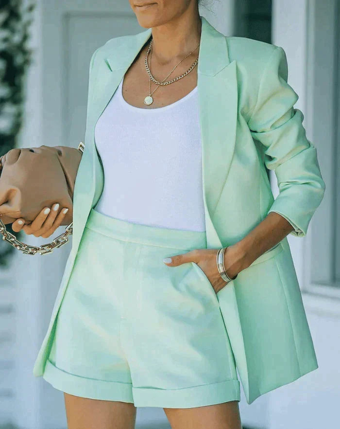JO | Blazer & Shorts Set