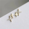 Vintage Handmade Gold Earring