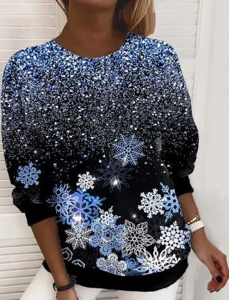 JO | Elegant Kerstmis Sweatshirt