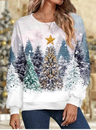 JO | Elegant Kerstmis Sweatshirt
