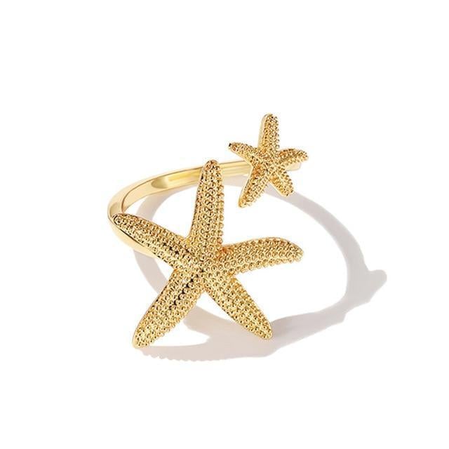 Delicate Artisan Gold Ring