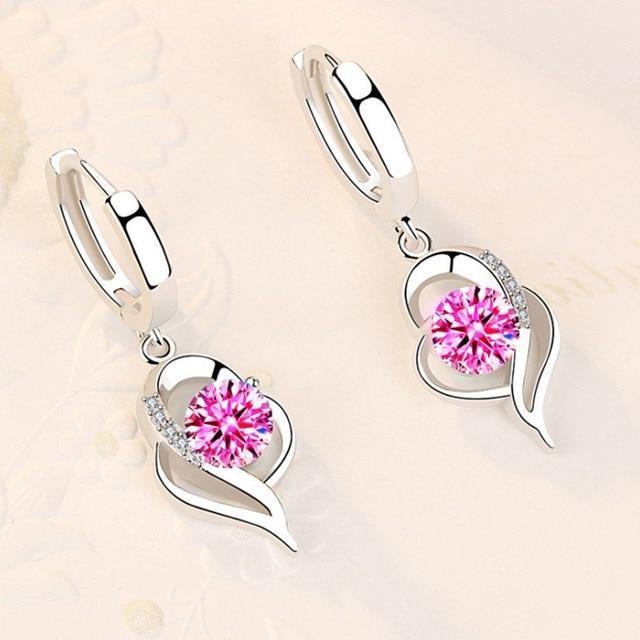 Romantic Silver Earring for Special Moments