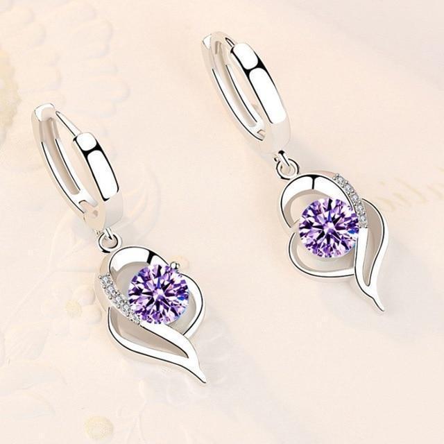 Romantic Silver Earring for Special Moments