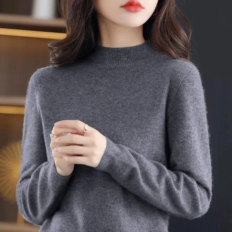 JO | Soft knitted sweater with turtleneck