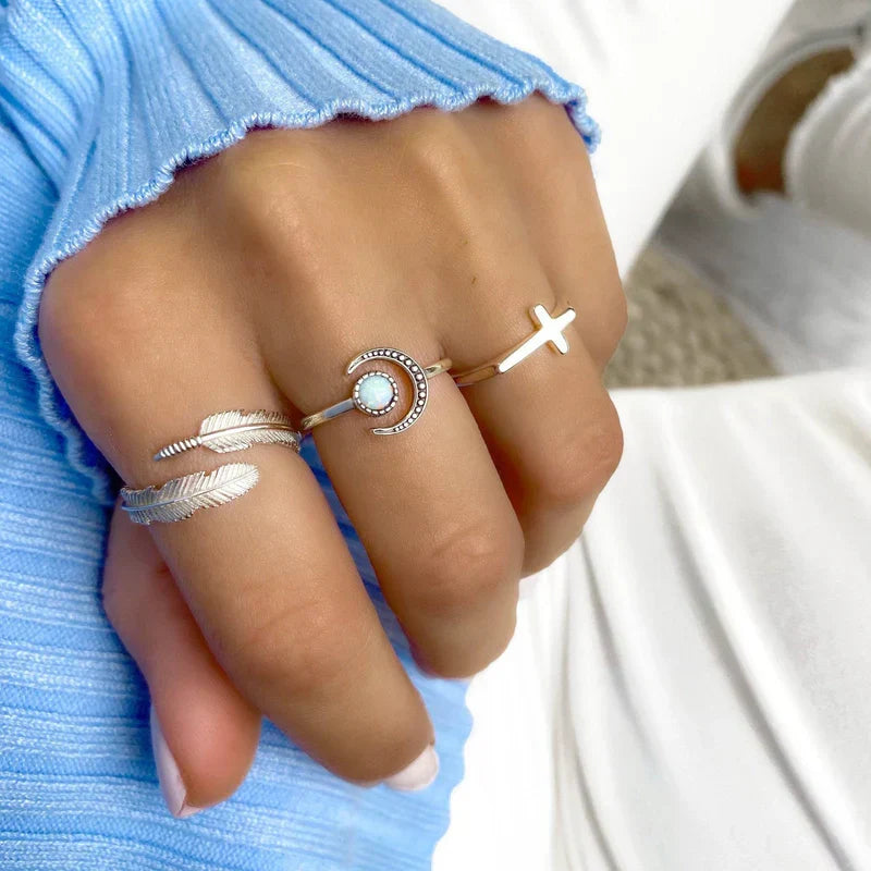 Romantic Silver Ring for Special Moments